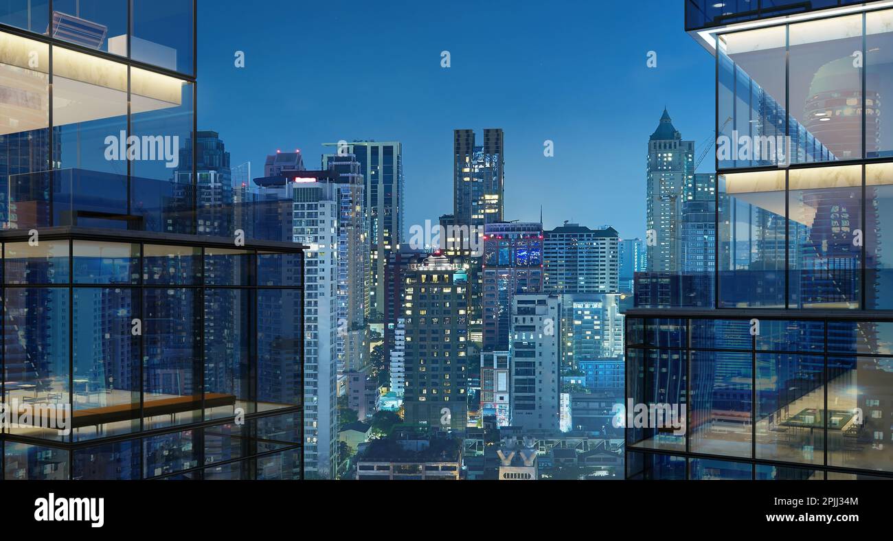 Curated visual reference: Fresh Look at Fully Floor To Ceiling Glass Modern High End Apartment Or