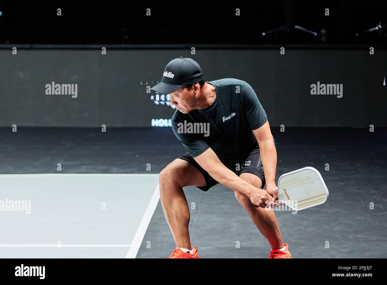 Hollywood, FL, USA. 2nd April 2023 Tennis legends Andre Agassi, John McEnroe, Andy Roddick and