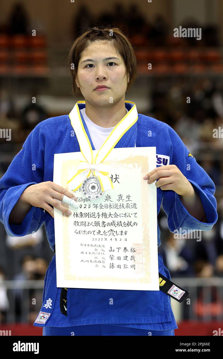 Fukuoka, Japan. 2nd Apr, 2023. Mao Izumi Judo : All Japan Selected Judo ...