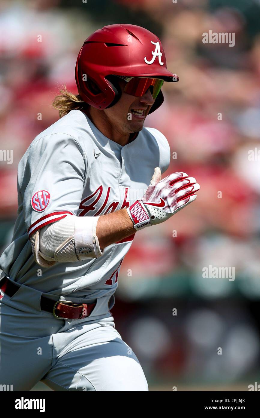 April 2, 2023 Jim Jarvis 10 of the Crimson Tide comes down the first