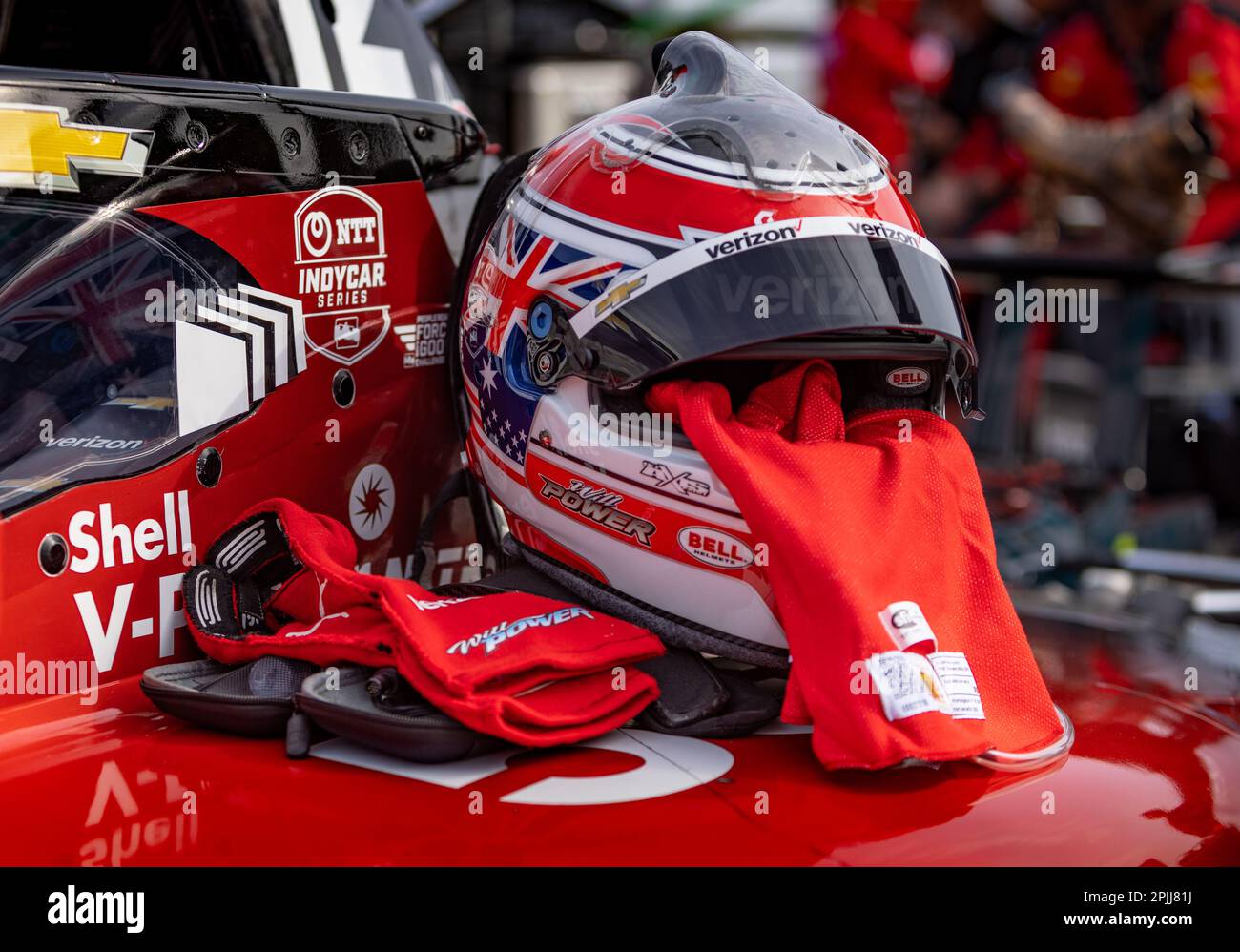 Texas, US, 02/04/2023, 2023 NTT INDYCAR Series PPG 375Credit: Nick Paruch/Alamy Live News Stock Photo