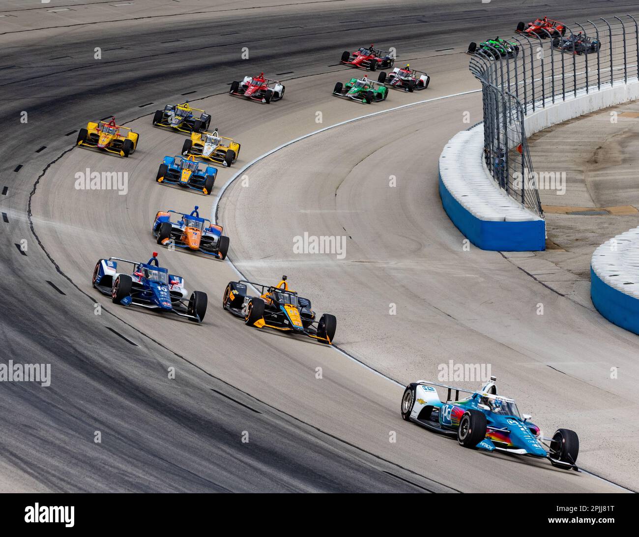 Texas, US, 02/04/2023, 2023 NTT INDYCAR Series PPG 375Credit: Nick Paruch/Alamy Live News Stock Photo