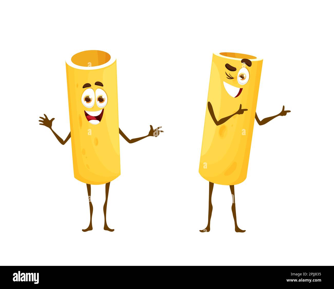 Macaroni Noodle Cartoon