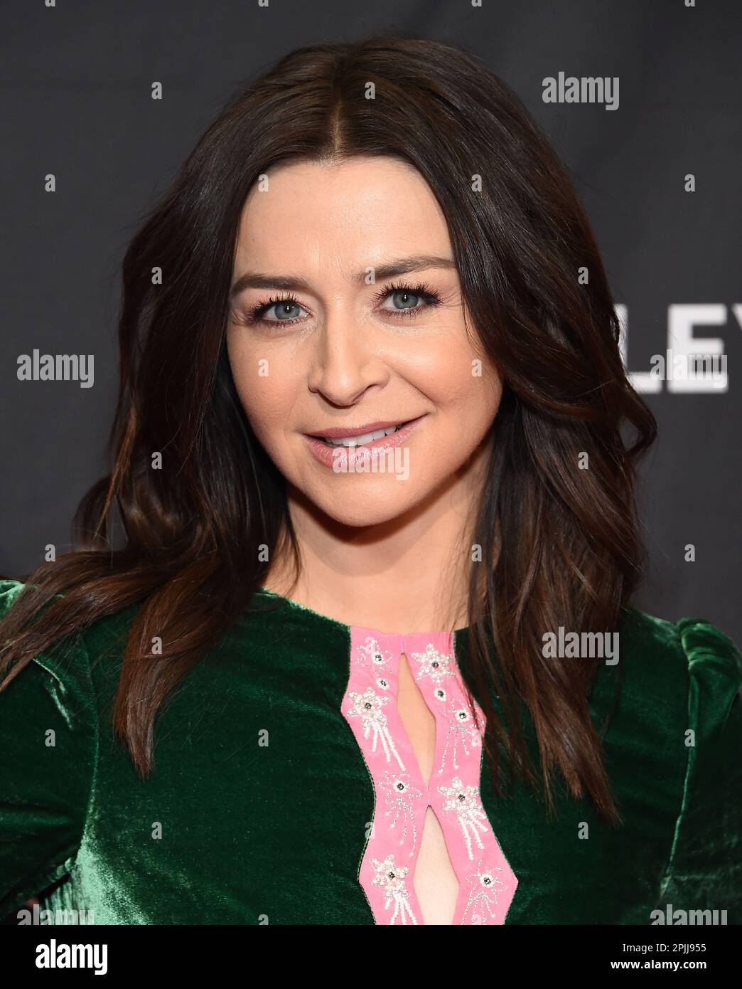 Caterina Scorsone arriving to PaleyFest 2023: Grey’s Anatomy at Dolby