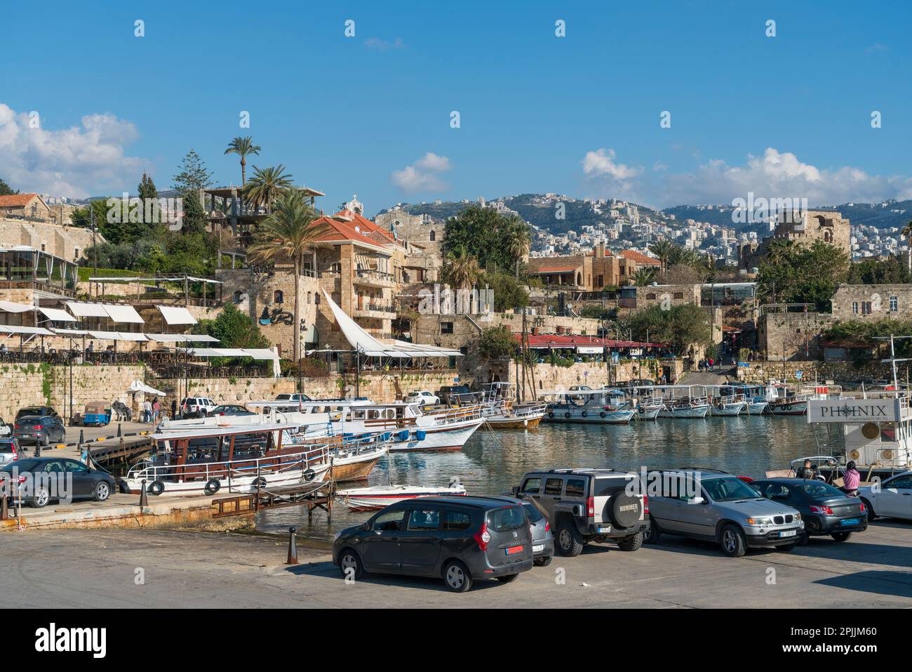 Byblos Lebanon Middle East Stock Photo