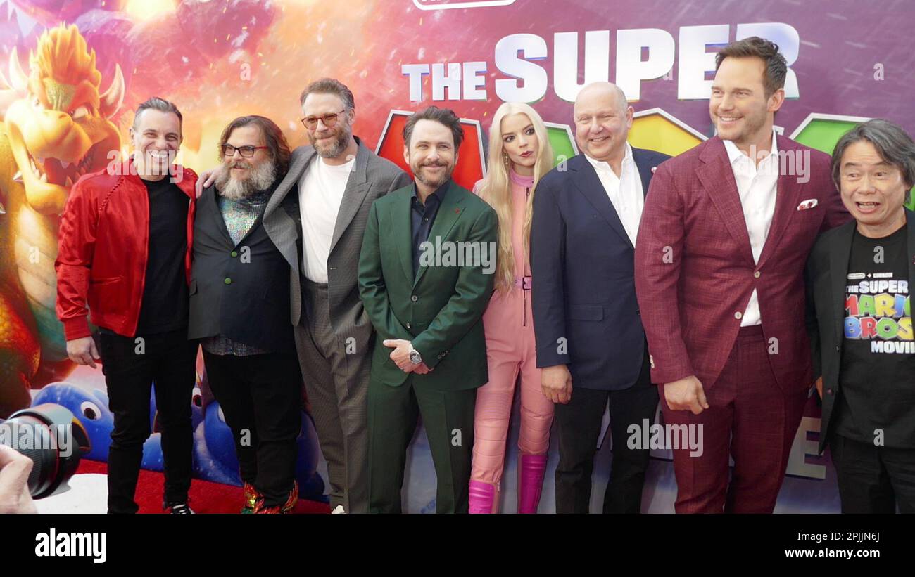 Los Angeles, California, USA 1st April 2023 Actor Jack Black attends a  Special Screening of Universal Pictures' The Super Mario Bros at Regal LA  Live on April 1, 2023 in Los Angeles