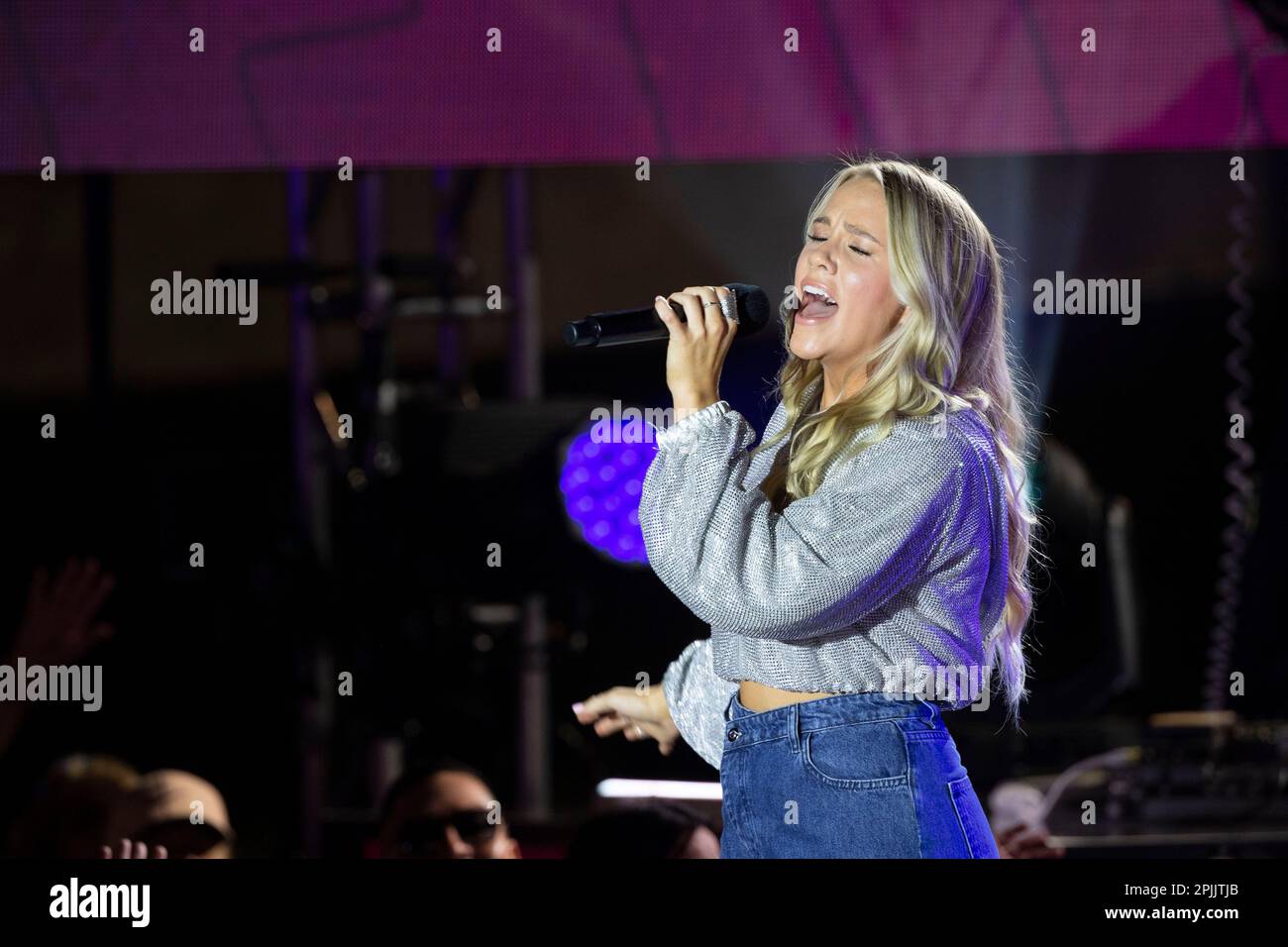 Austin Texas USA, April 1 2023, Country singer and Arizona native AVERY