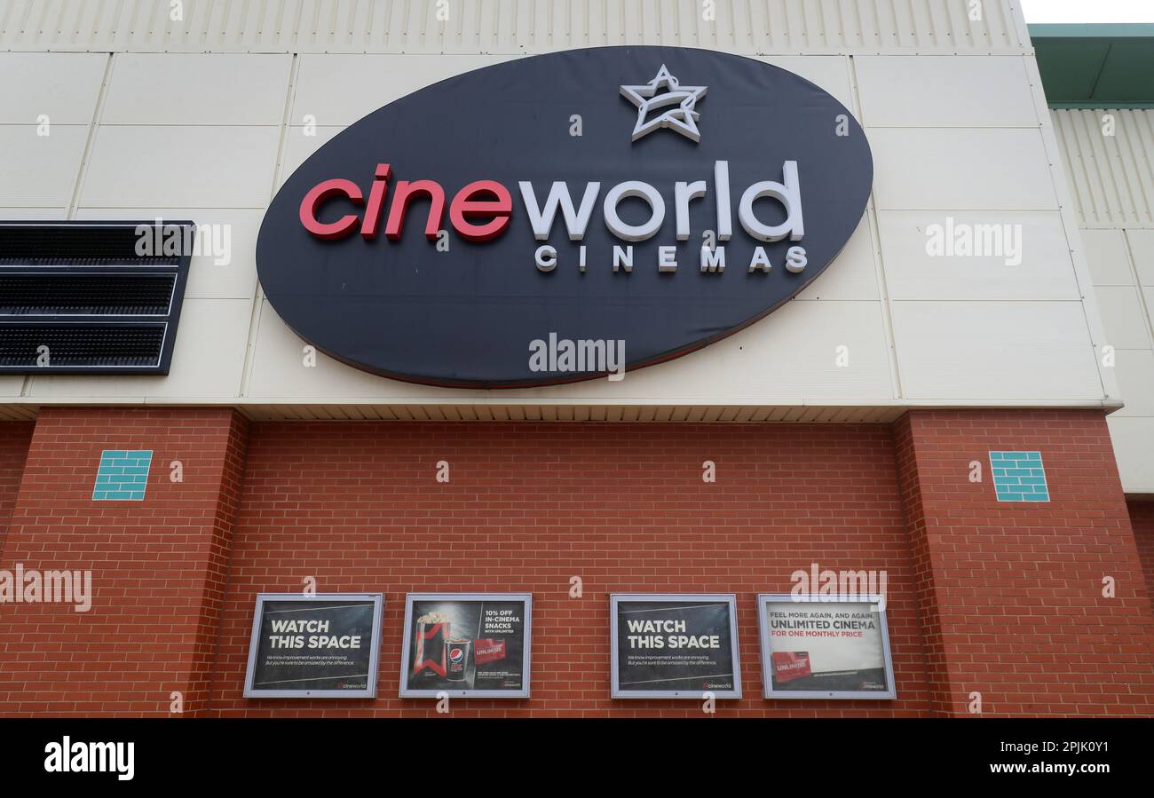 File photo dated 05/10/20 of Cineworld in Ashford, Kent, as the cinema chain has said it will raise 2.26 billion US dollars (£1.8 billion) in new funding as part of a plan to exit bankruptcy and terminate a planned sale of its US, UK and Irish businesses. Stock Photo
