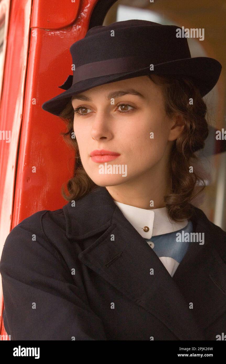 KEIRA KNIGHTLEY in ATONEMENT (2007), directed by JOE WRIGHT. Credit