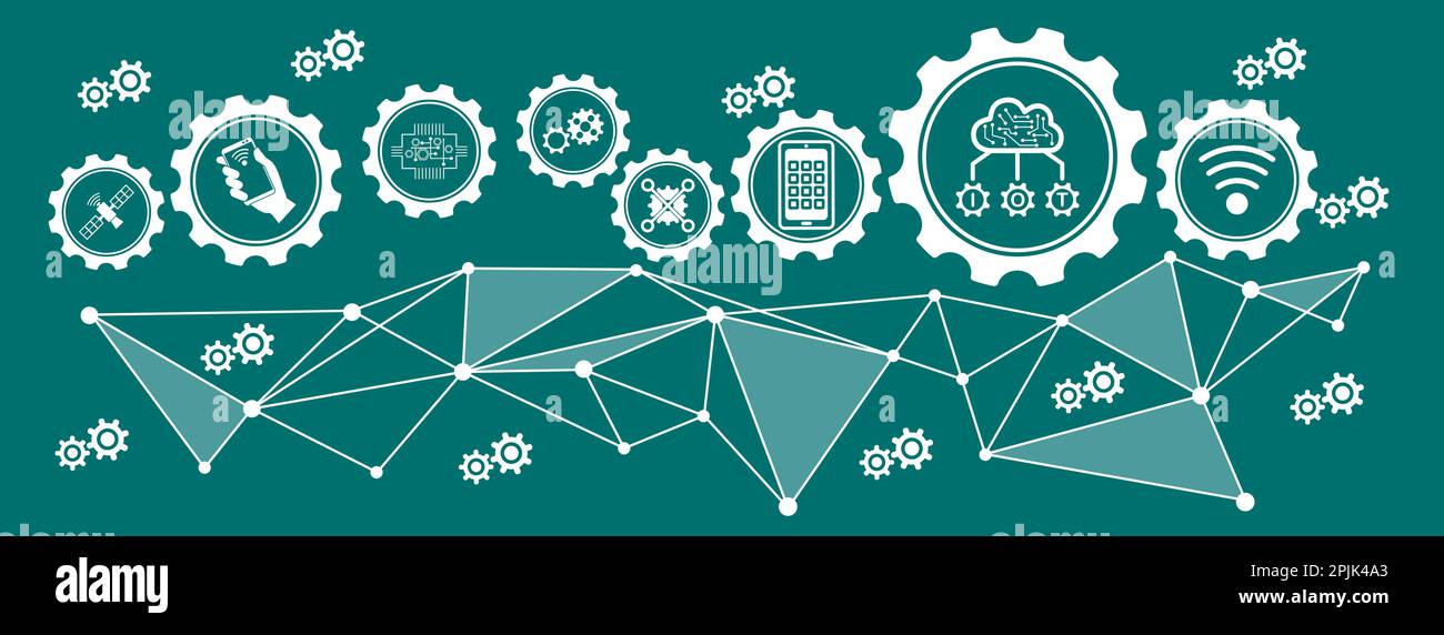 Concept iot icons in hi-res stock photography and images - Alamy