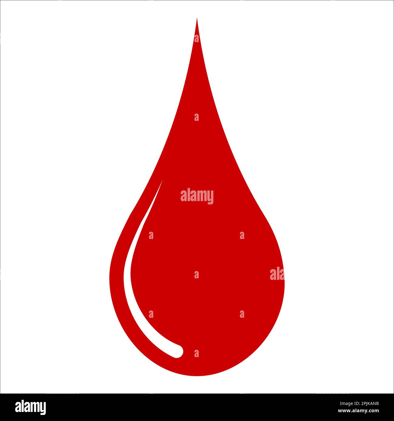 Blood drop icon, droplet red blood sign donor, medicine transfusion ...