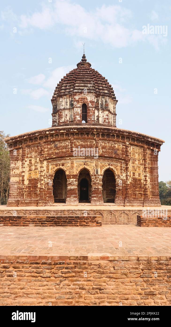 Rear View of Nandalal Temple, one of the Ek Ratna Style Temple