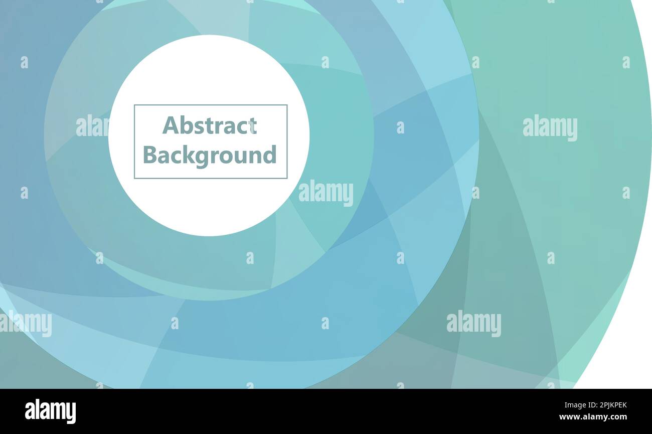 Abstract background with flat light circles. Blue and green colors ...