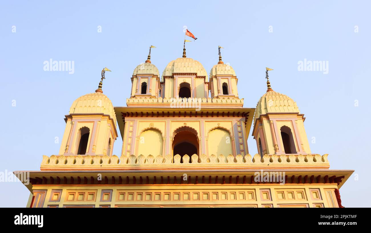 Temple Dome of Sarbamangla Temple, Burdwan, West Bengal, India Stock ...