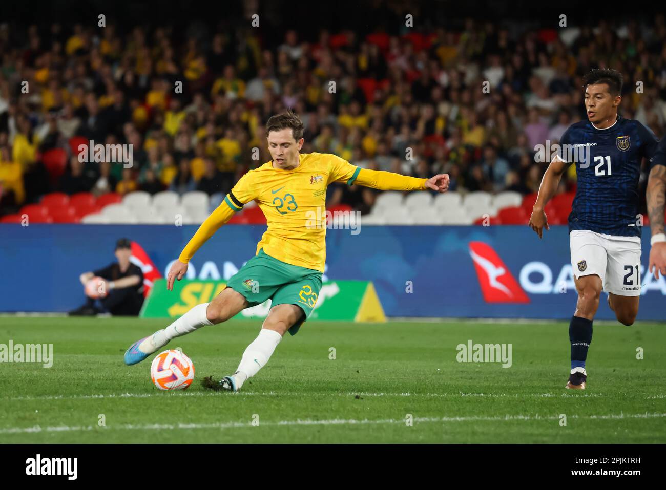 Australia v Ecuador Socceroos Home Series Stock Photo Alamy