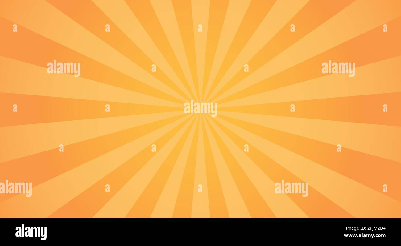Sunburst light background with sun yellow ray. Abstract summer sun ...