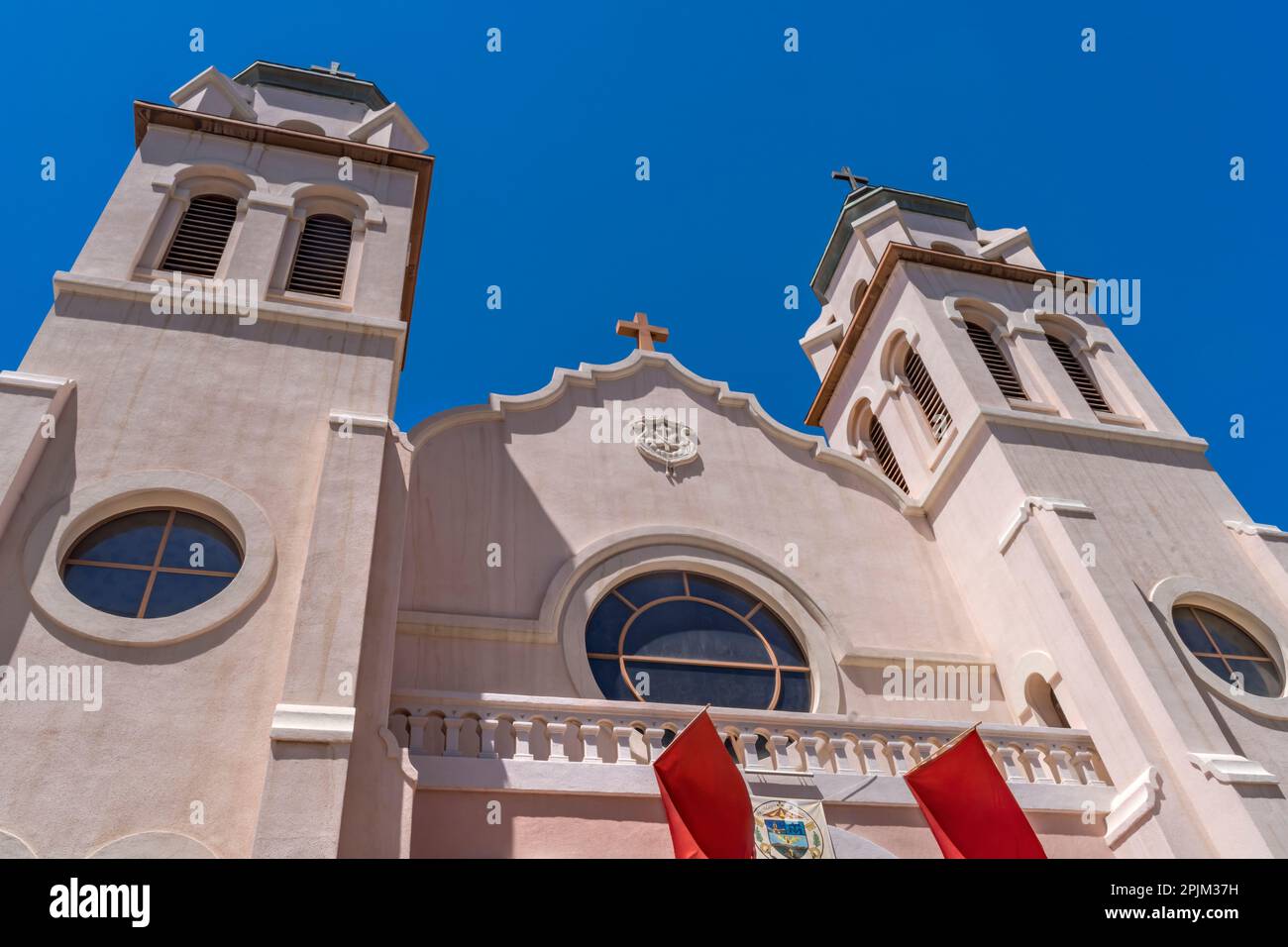 Saint Mary Basilica, Phoenix, Arizona. Founded 1881, rebuilt stained