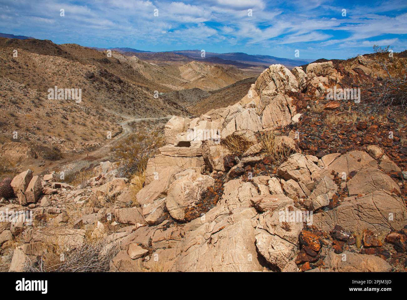 Black Eagle Mine Road, California Stock Photo Alamy