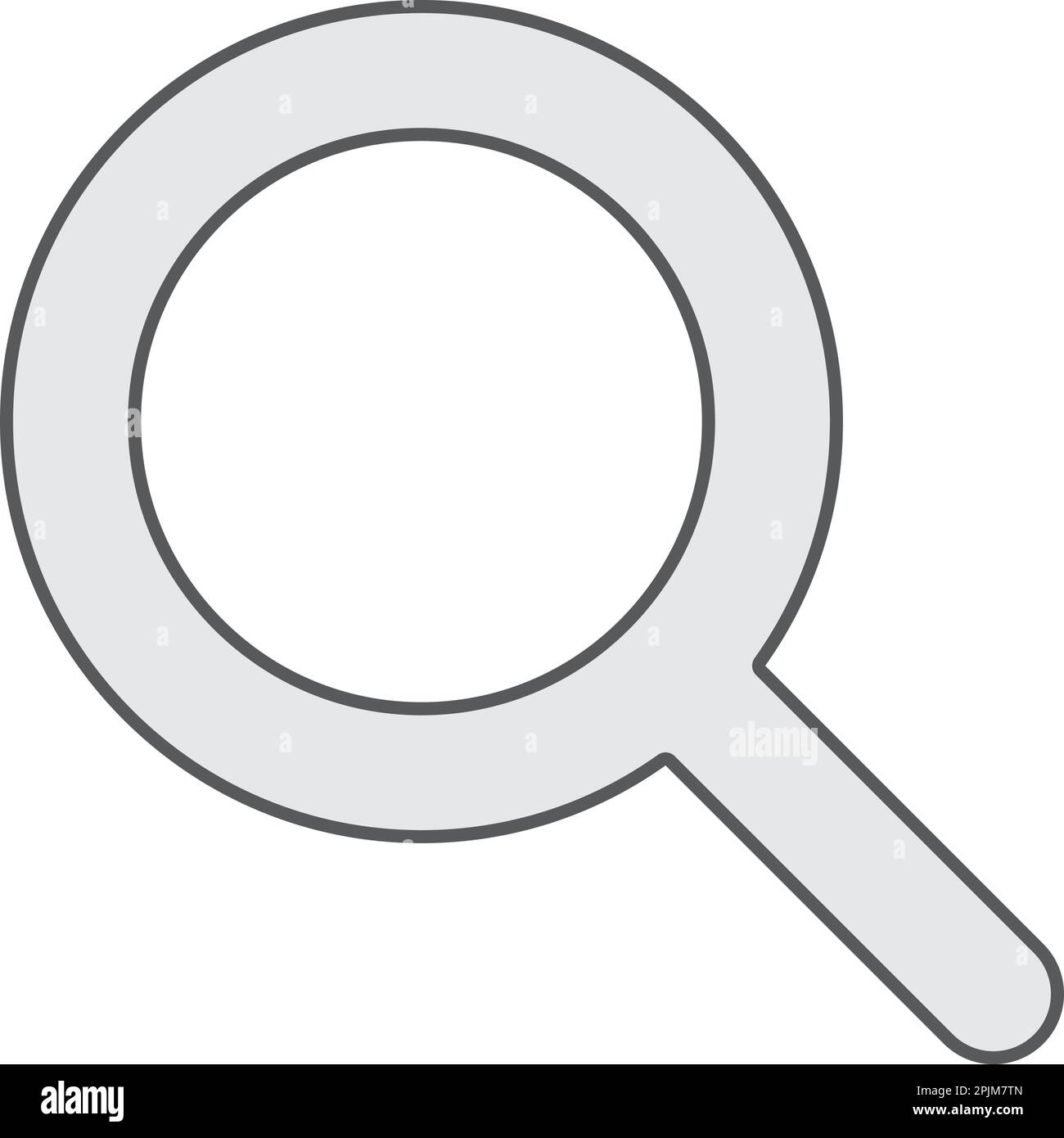 Magnifying glass icon. Search, find, seek icon. Look, seek magnifying ...