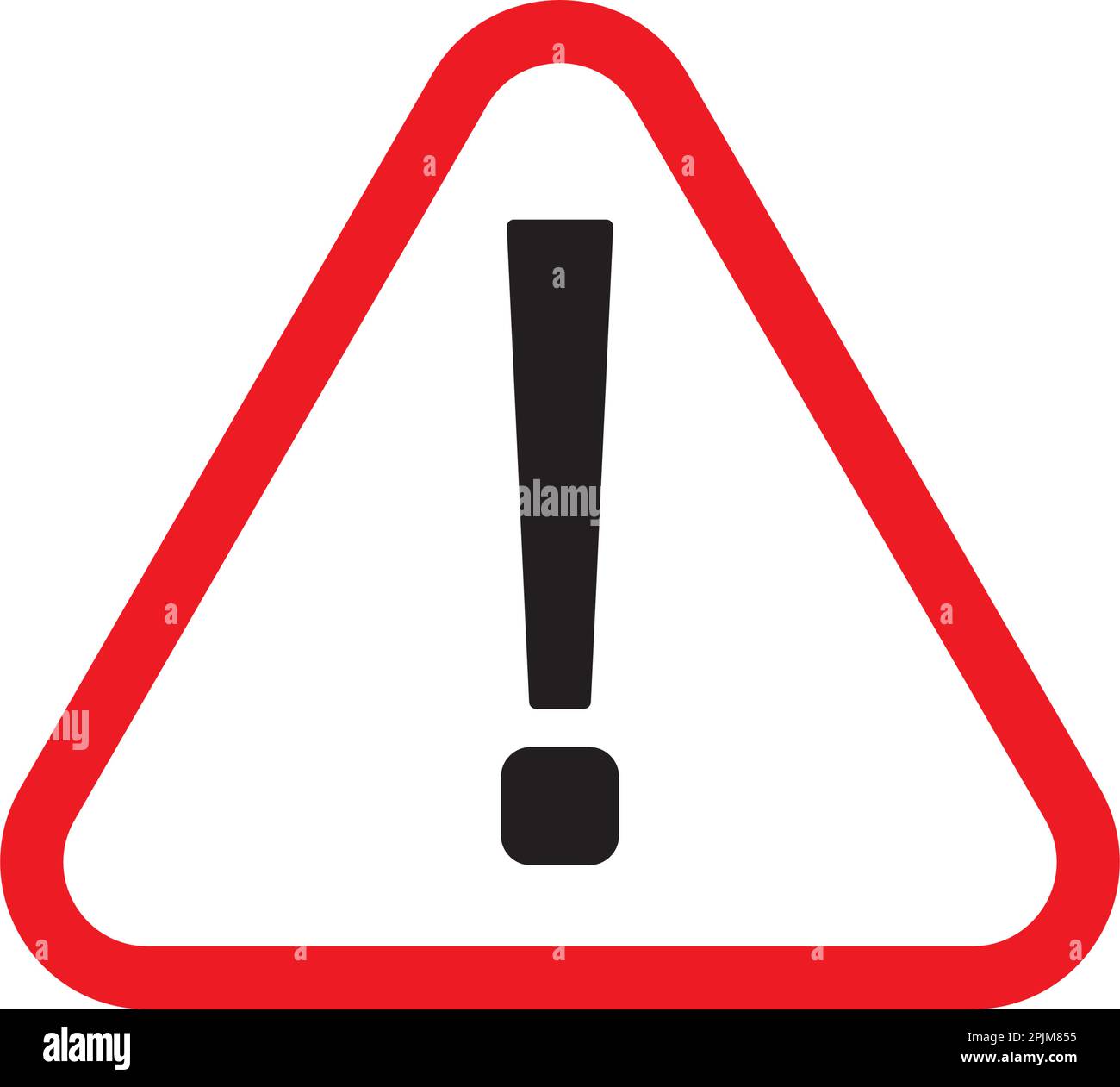 Danger, hazard yellow symbol. Danger alert or attention. Attention