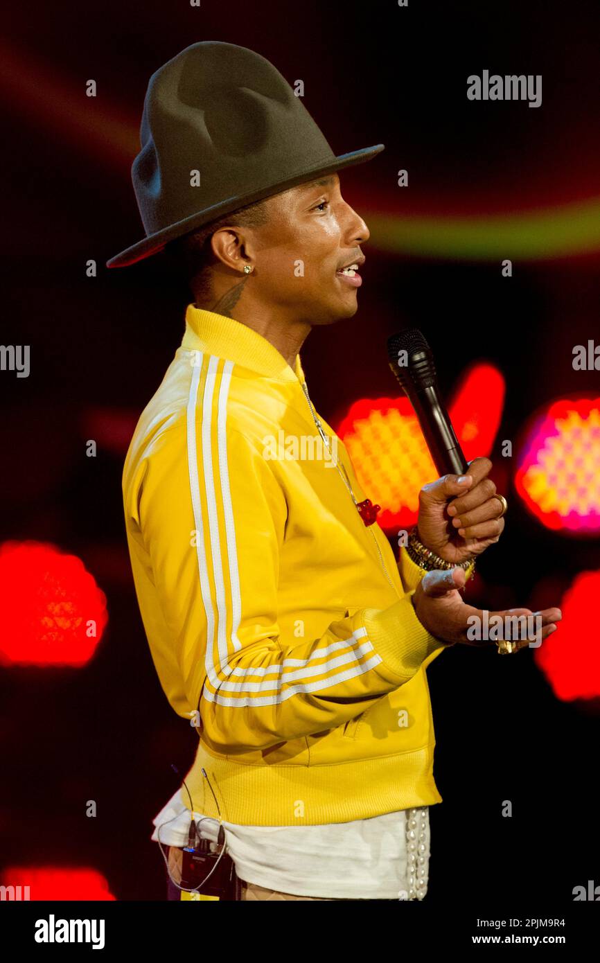 ARCHIVE PHOTO: Pharell WILLIAMS turns 50 on April 5, 3023, Pharrell WILLIAMS,  USA, singer, musician, show