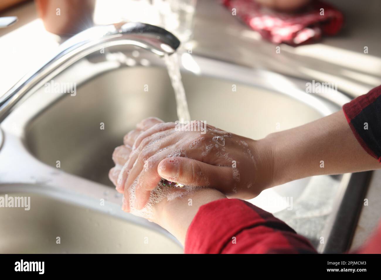 Woman Washing Hands In Sink Closeup View Stock Photo Alamy woman-washing-hands-in-sink-closeup-view-stock-photo-alamy