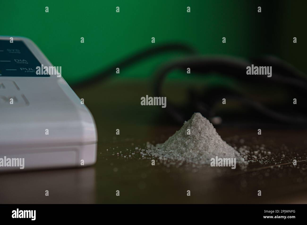 Salt and blood pressure Stock Photo Alamy