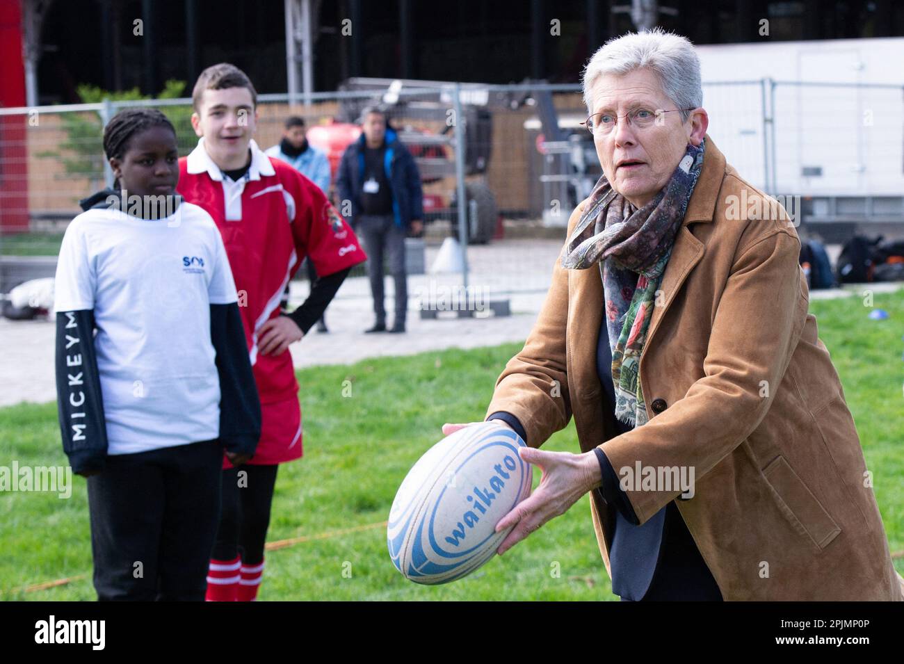 Paris, France. 03rd Apr, 2023. French Junior Minister For the Persons
