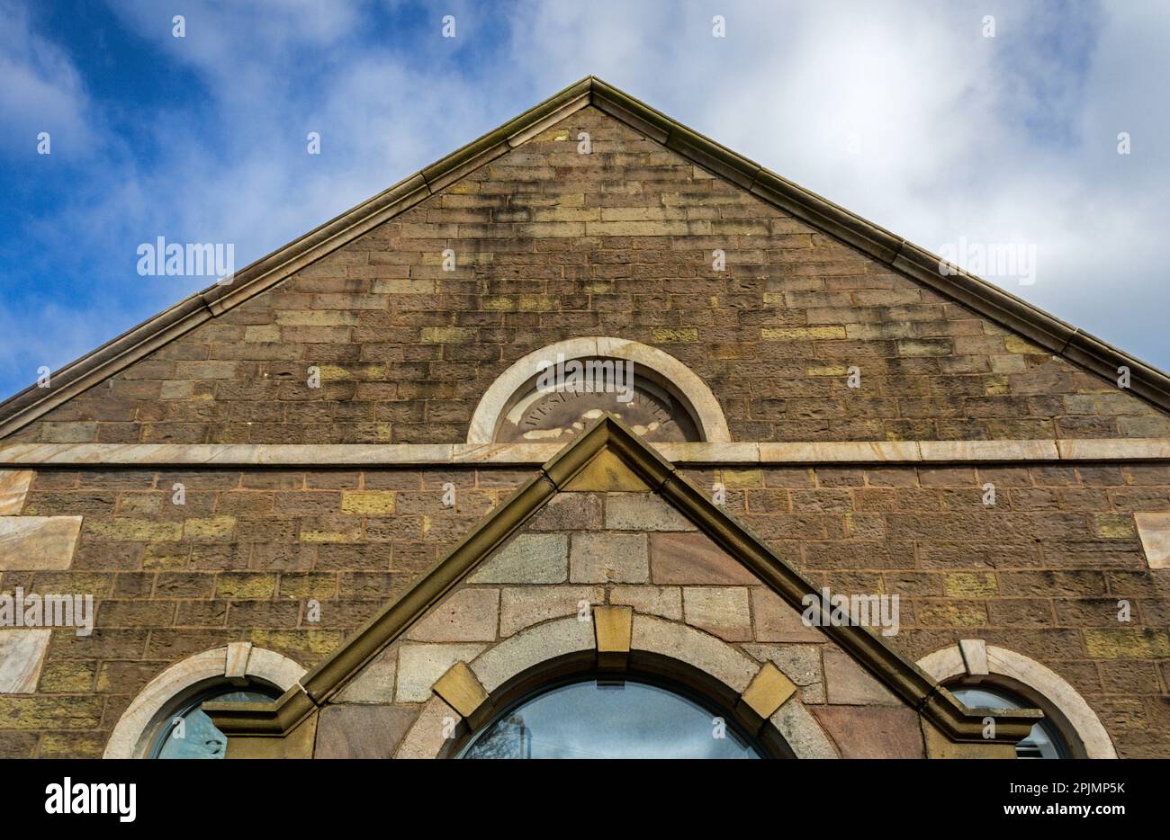 Wesley Chapel. Blackburn Road, Higher Wheelton, Lancashire Stock Photo