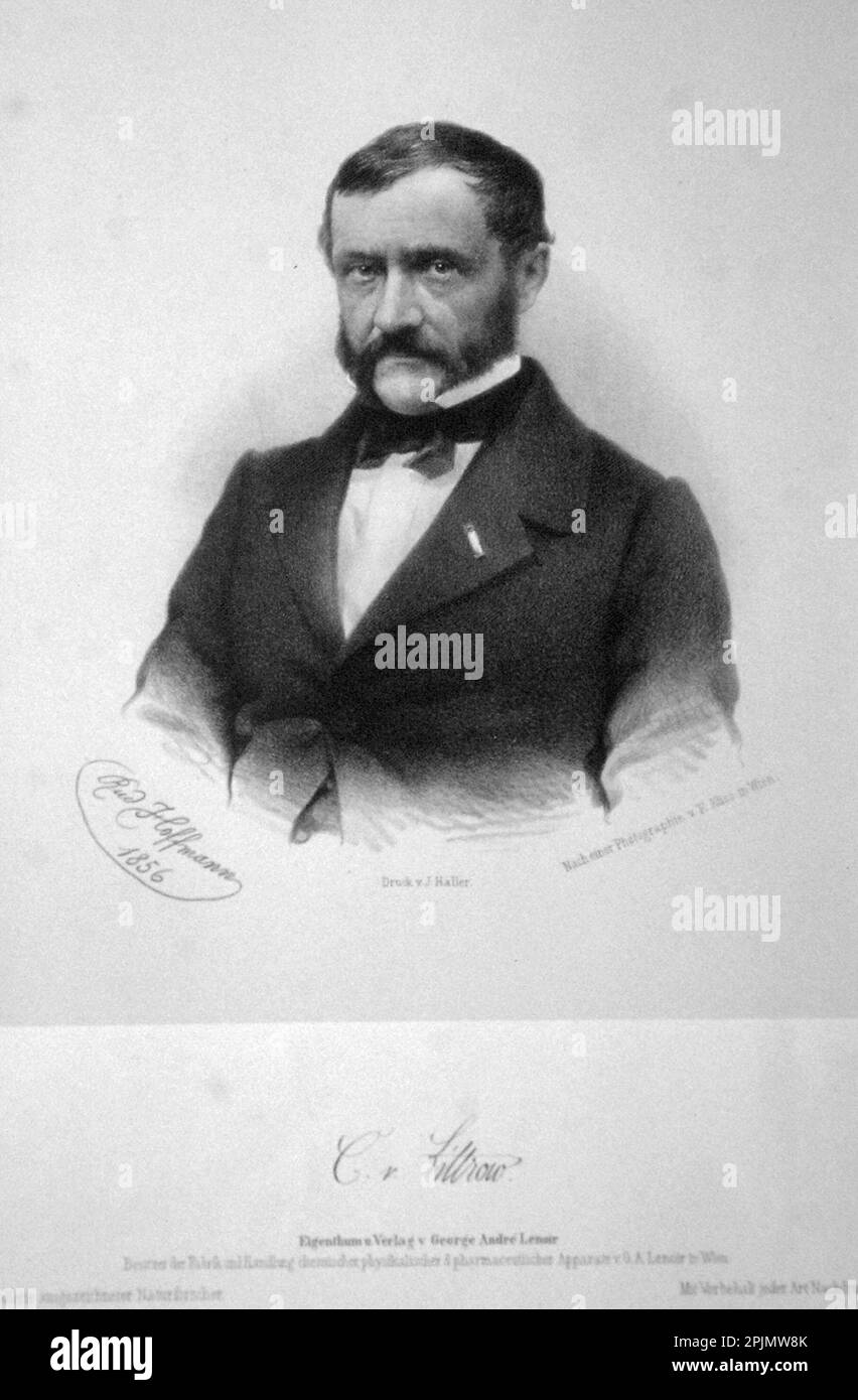Karl Ludwig von Littrow Stock Photo Alamy