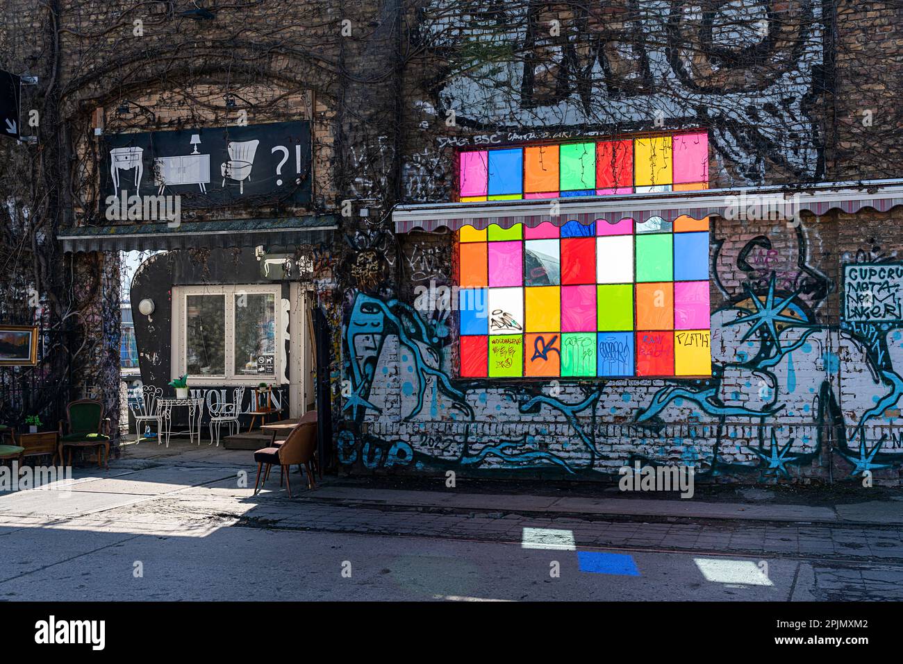 Colorful Mosaic Windows, RAW Area, Former Reichsbahn Repair Works ...