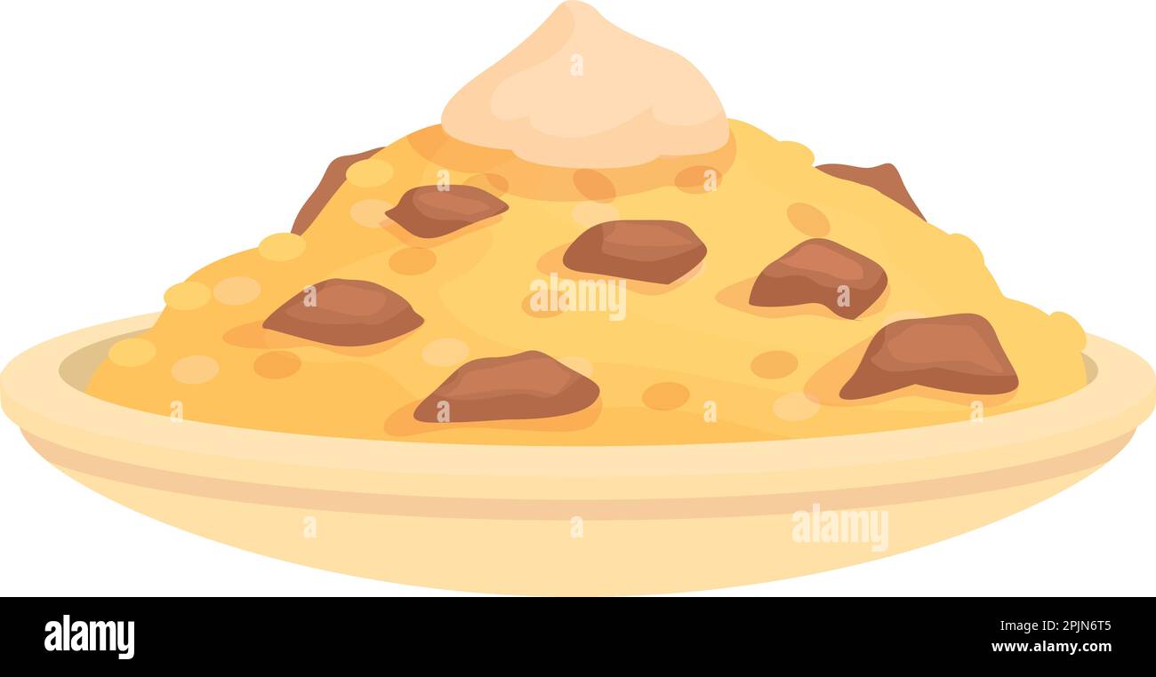 Delicious vegetable rice pilaf Stock Vector Images - Alamy