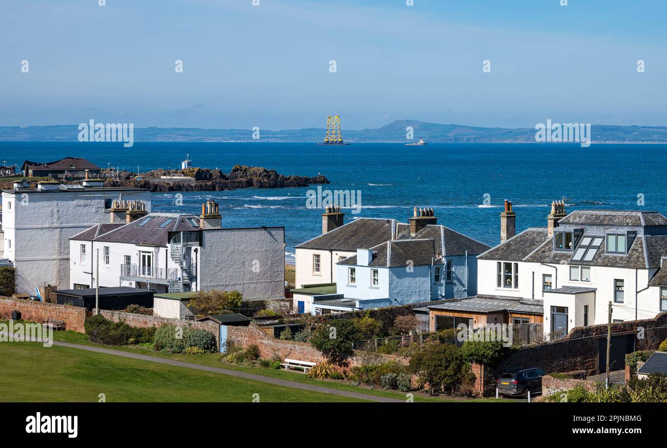 North Berwick, East Lothian, Scotland, UK, 3rd April 2023. UK Weather