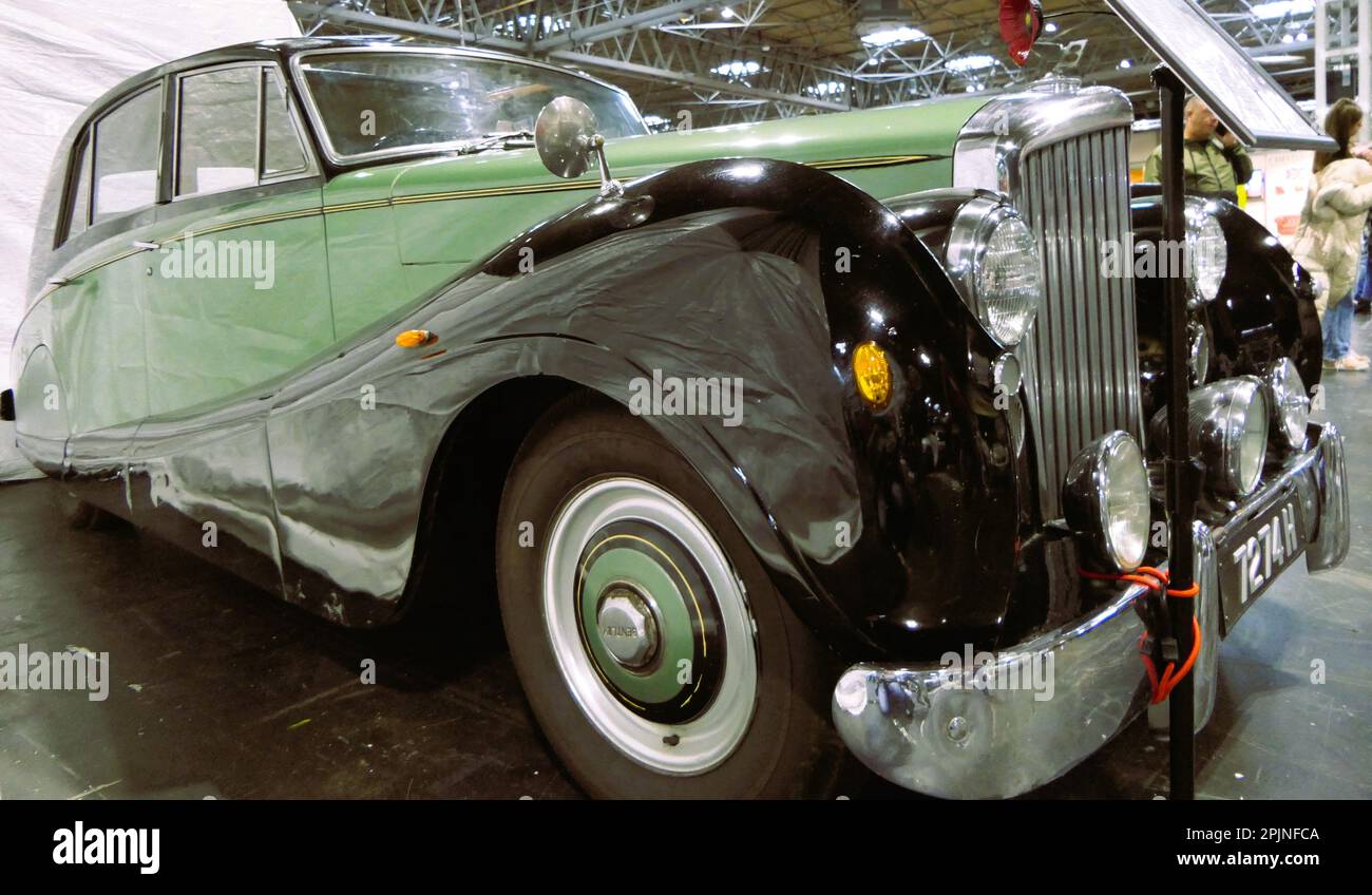 classic cars, NEC Birmingham, UK Stock Photo Alamy