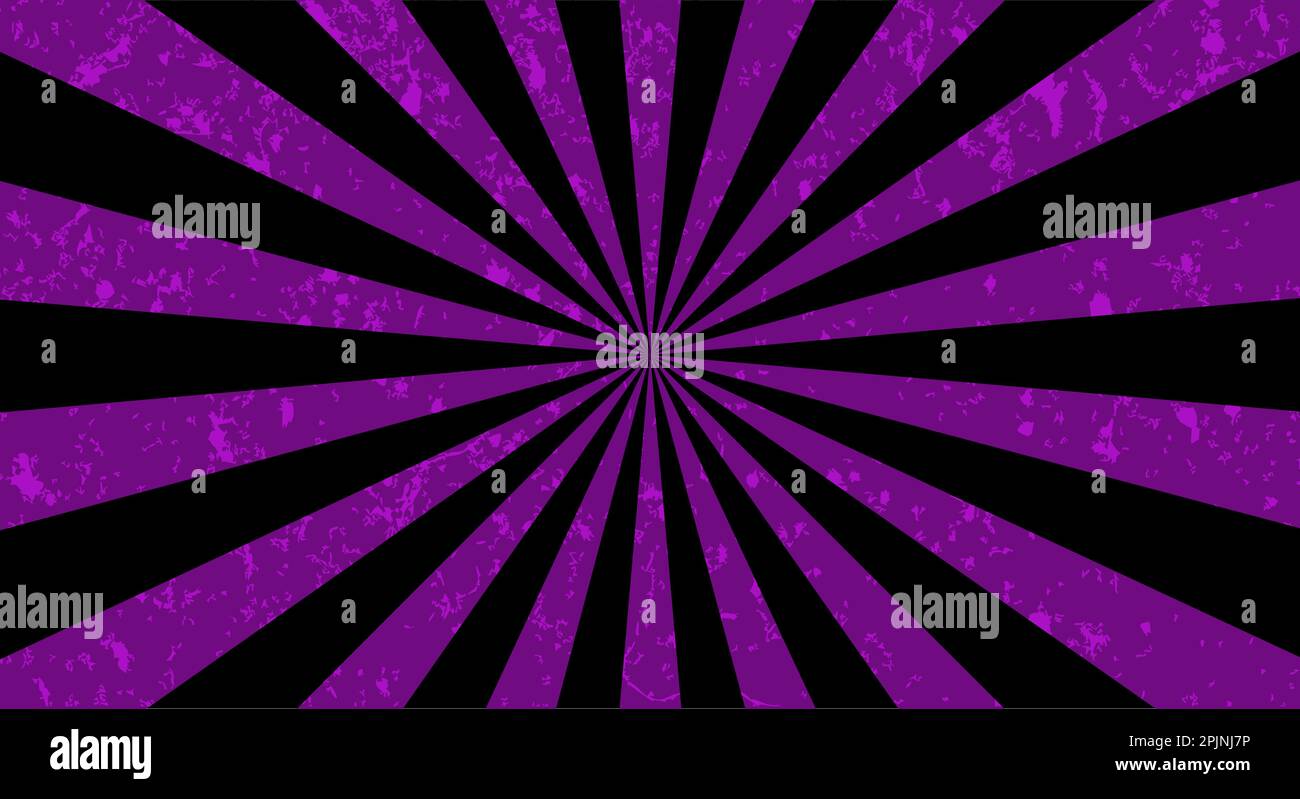 Retro background with rays or stripes in the center. Sunburst or sun ...