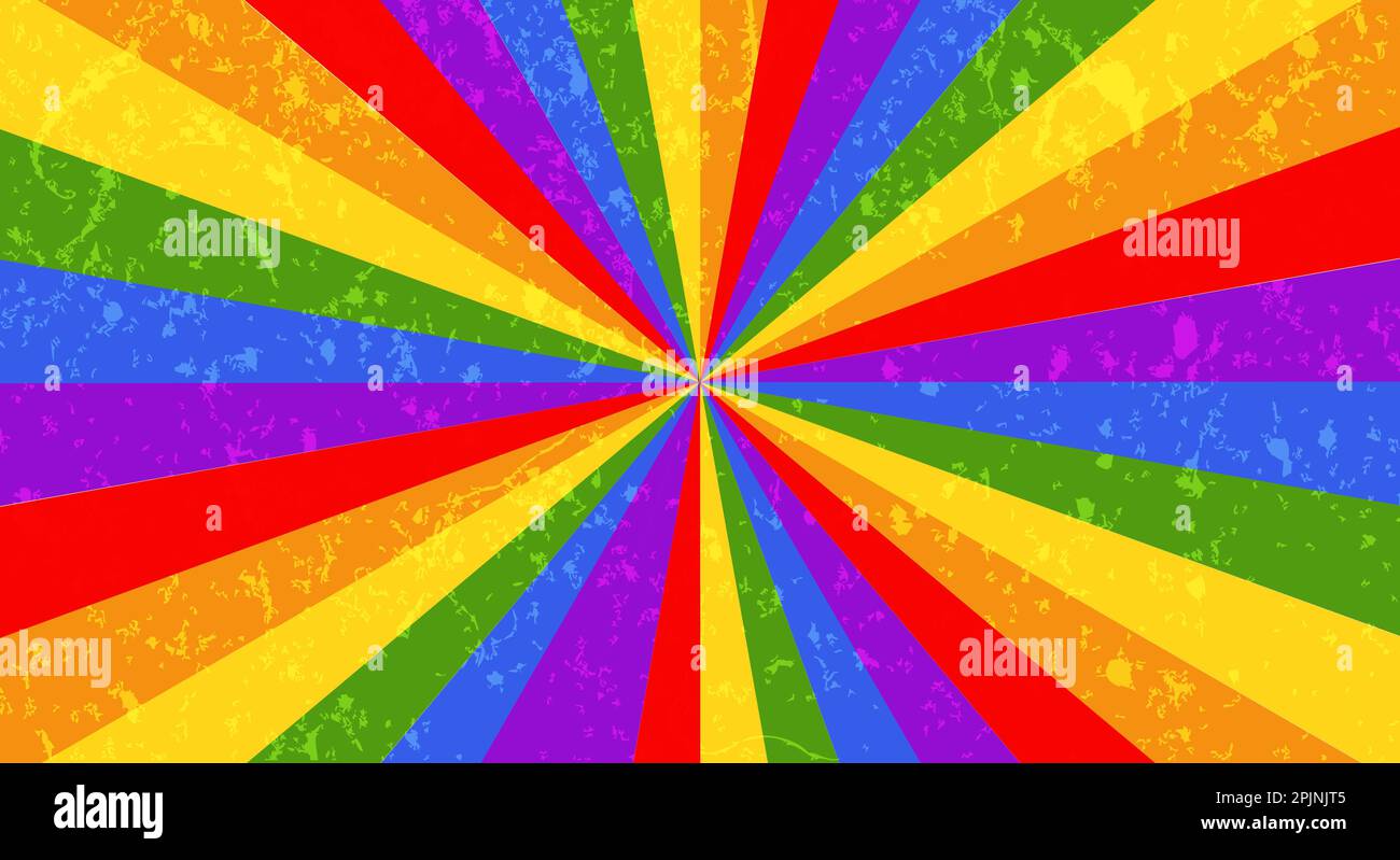 Retro background with rays or stripes in the center. Sunburst or sun ...