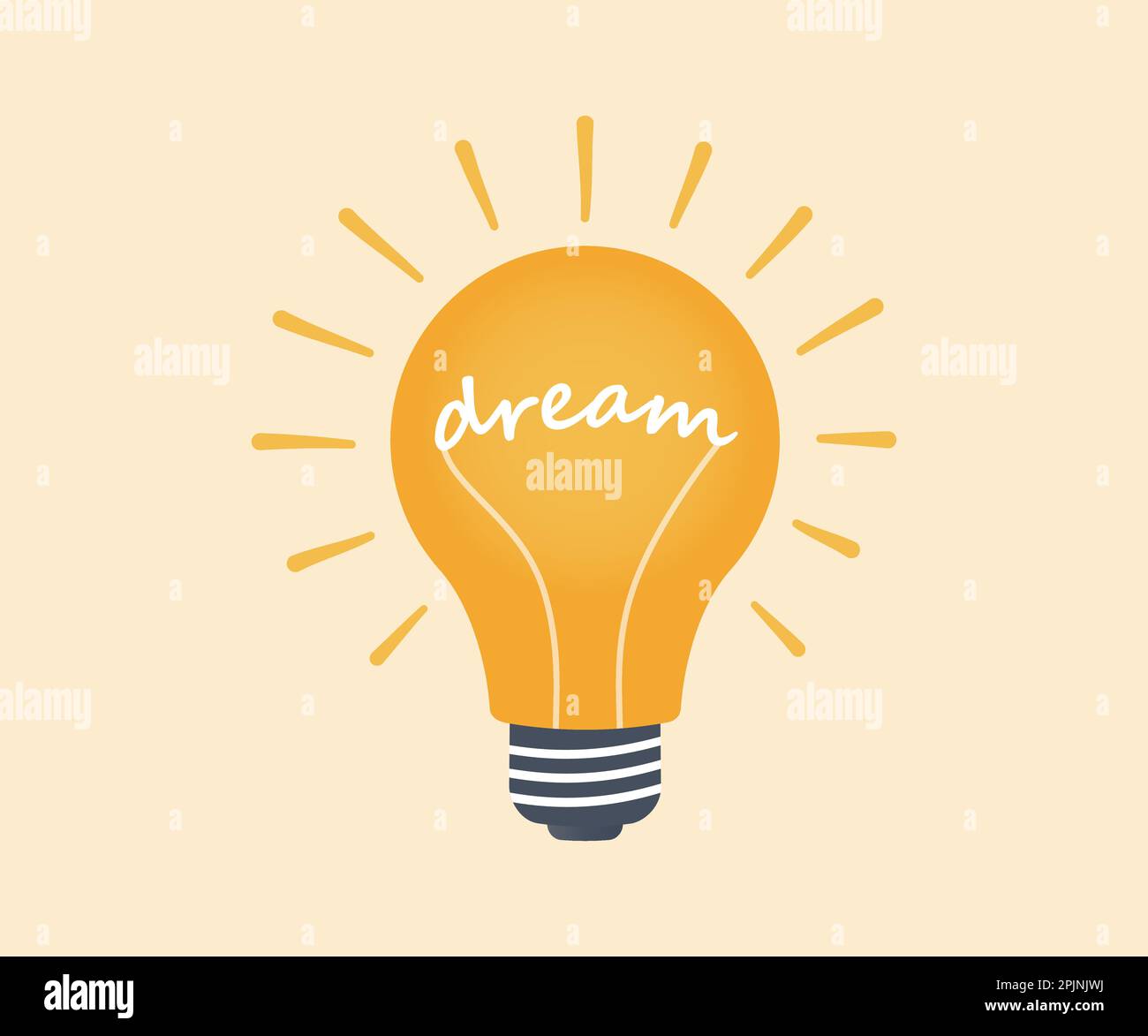 Dream word Stock Vector Images Alamy