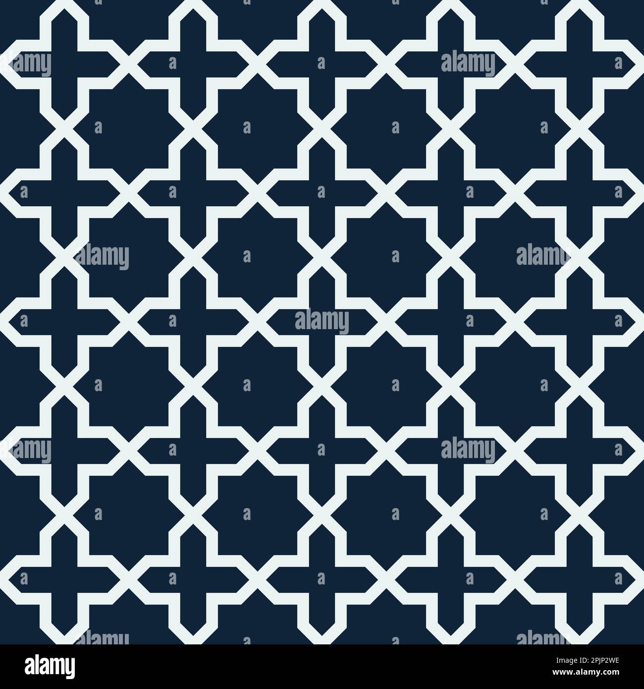 Geometric seamless pattern. Classic fabric seamless pattern. Vector illustration. Stock Vector