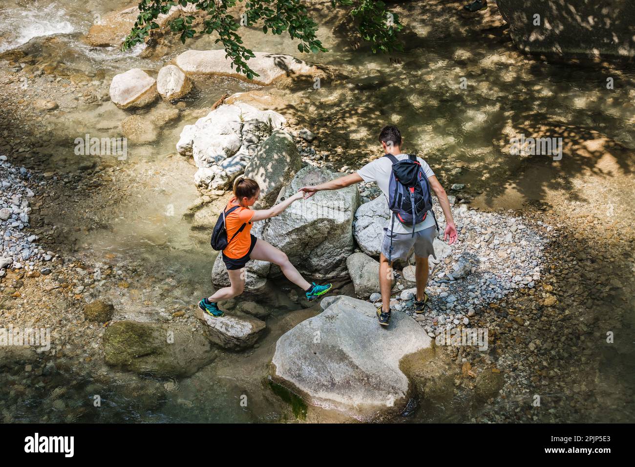 Stream walk hi-res stock photography and images - Alamy