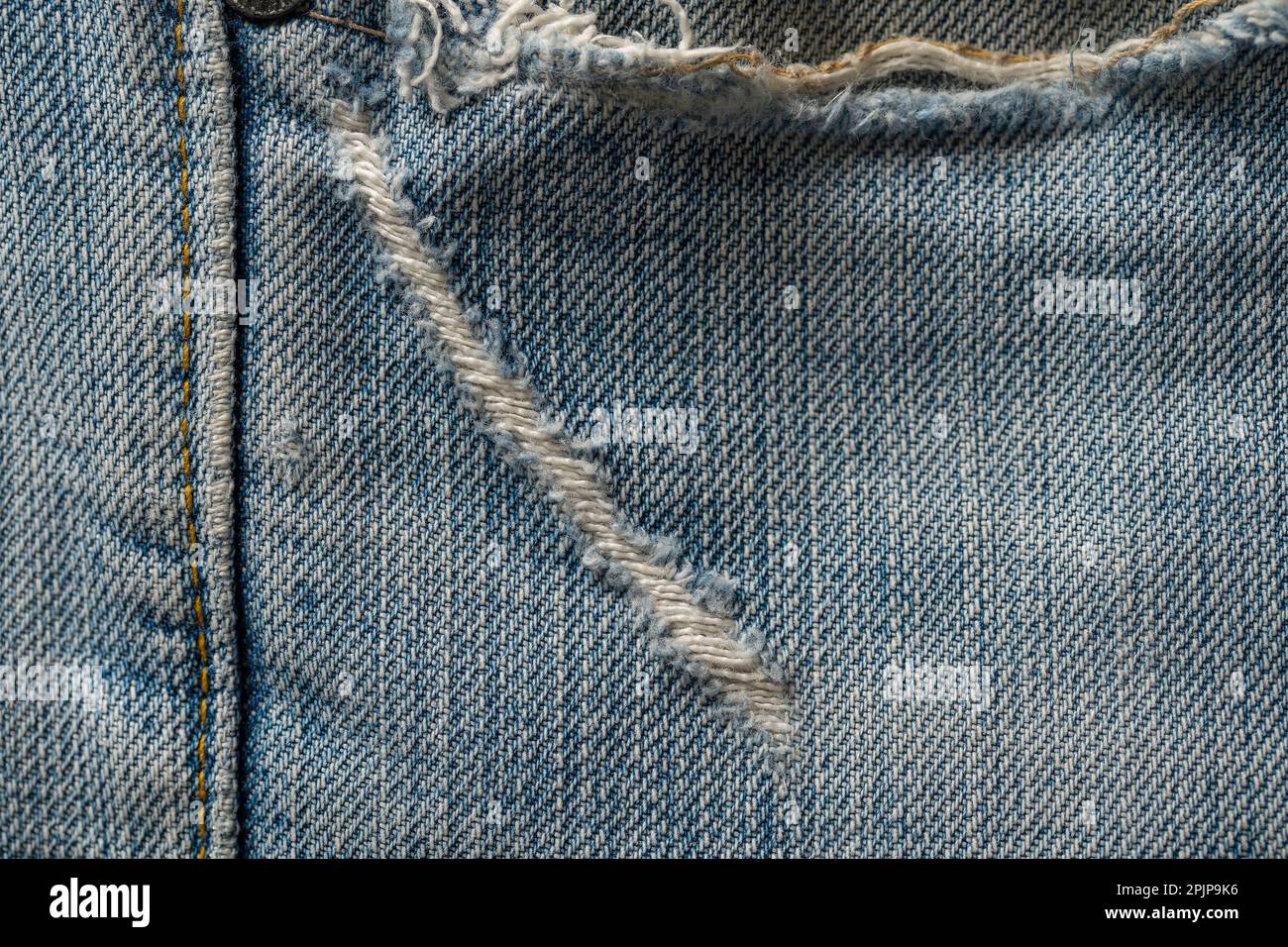 Blue jeans fabric background or denim texture. Close up view Stock ...