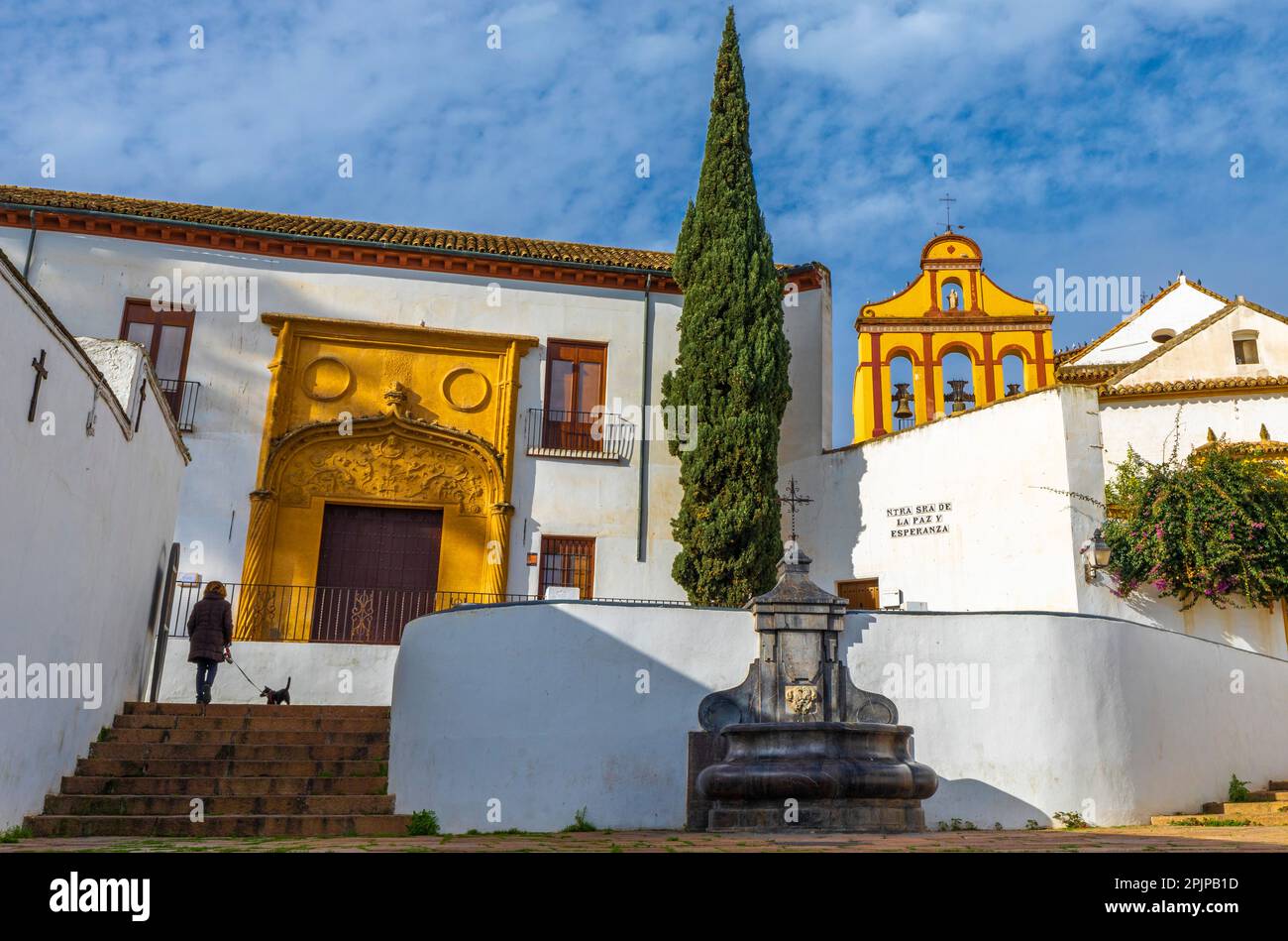 Plaza Nuestra Señora de la Paz y Esperanza, Cordoba, Andalusia, Spain, South West Europe Stock Photo