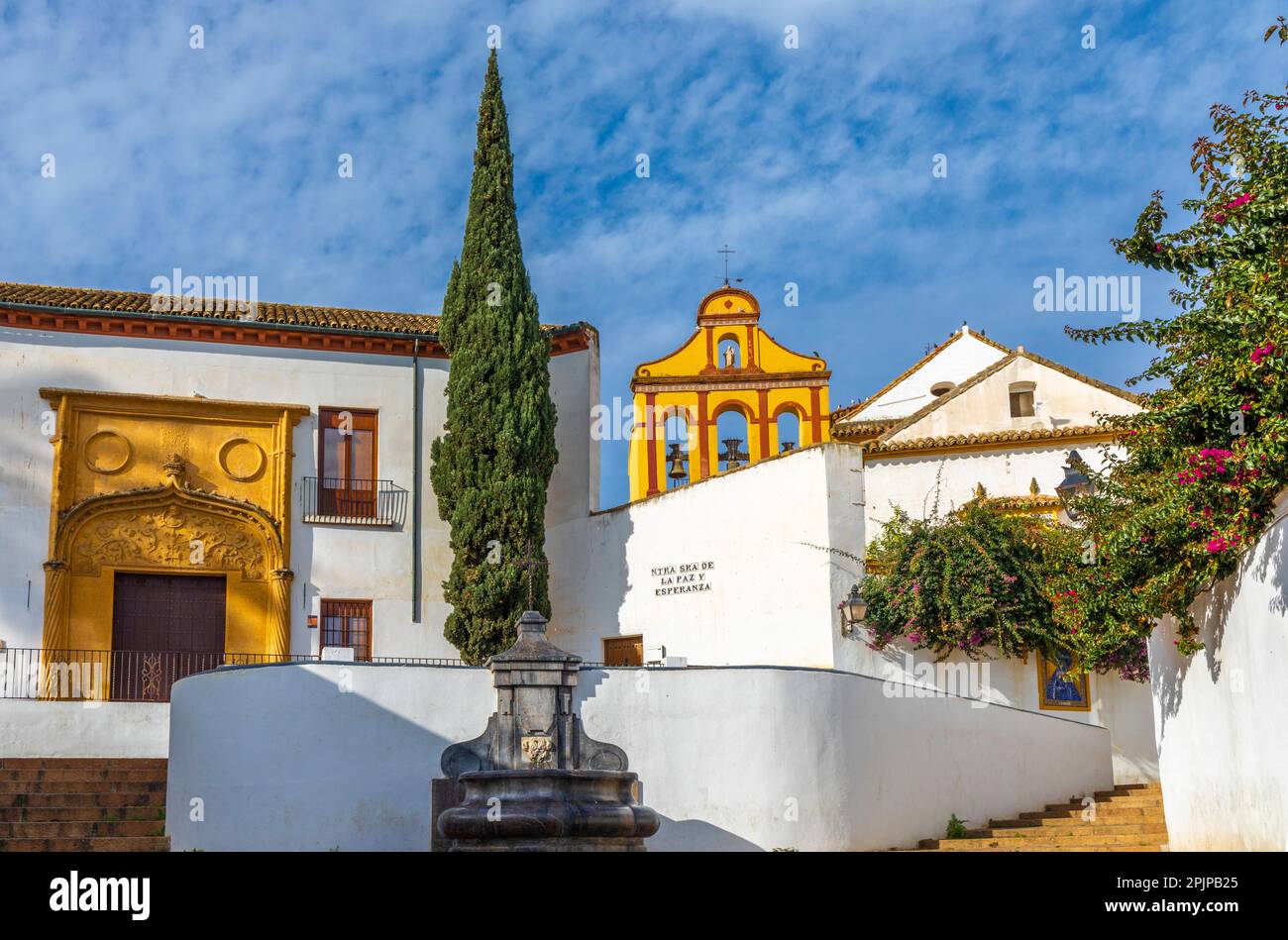 Plaza Nuestra Señora de la Paz y Esperanza, Cordoba, Andalusia, Spain, South West Europe Stock Photo