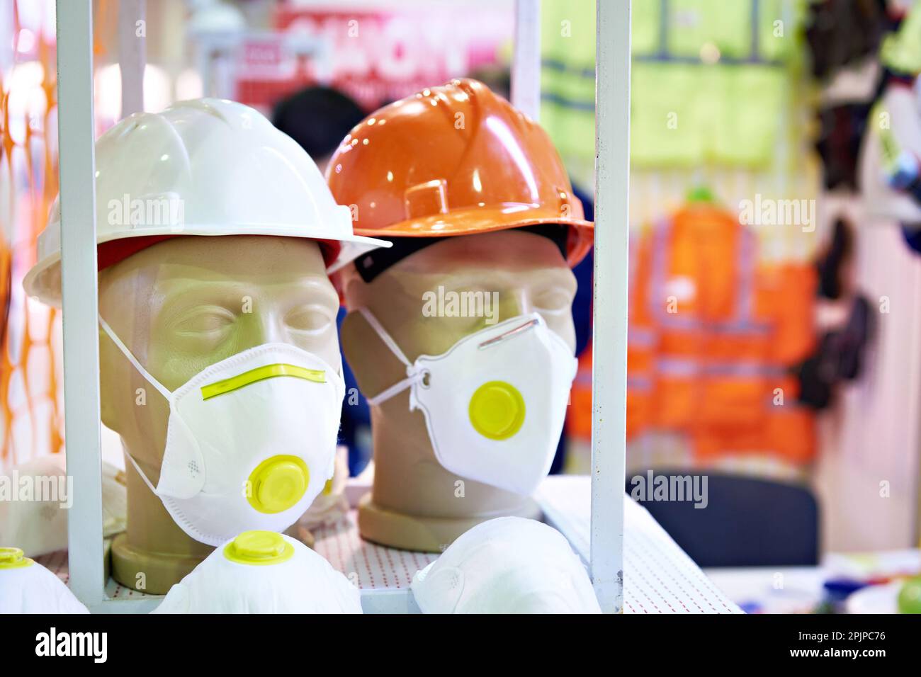 Protective work clothing for construction workers Stock Photo Alamy