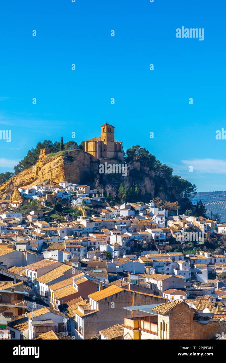 The Spanish Village of Montefrio, Andalusia, Spain, South West Europe Stock Photo