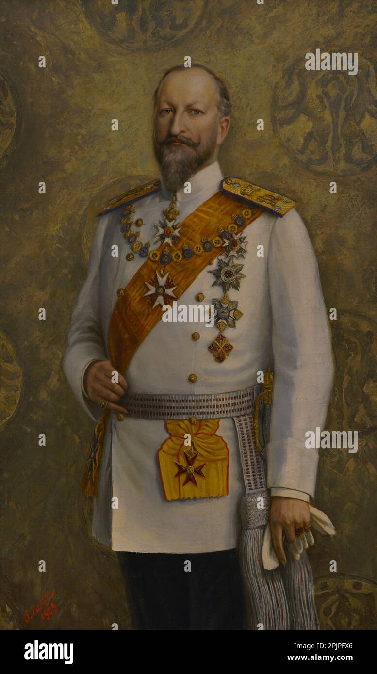 Ferdinand I of Bulgaria (18611948). Tsar of Bulgaria. House of Saxe