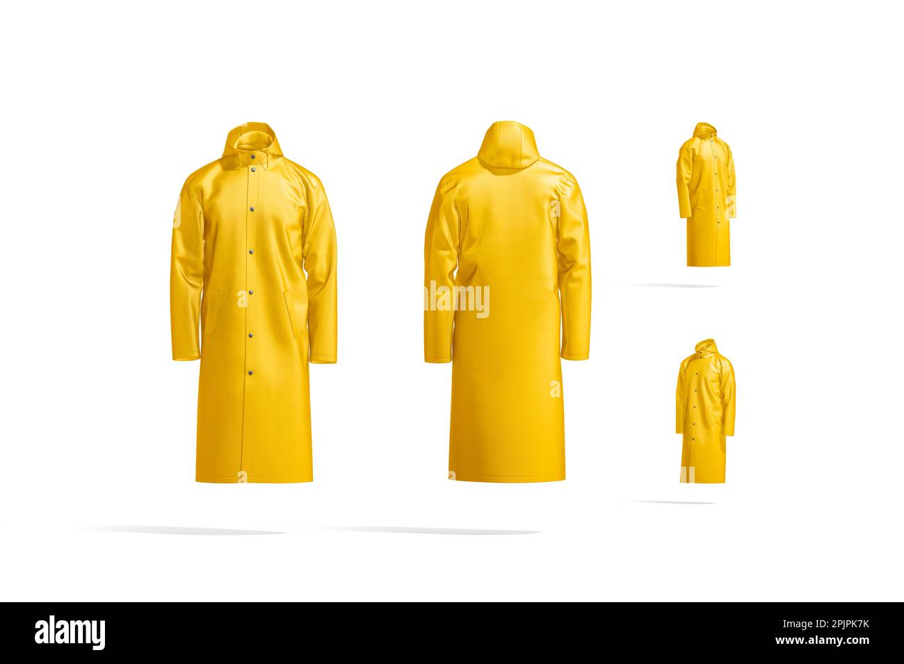 7876+ Rain Coat Mockup