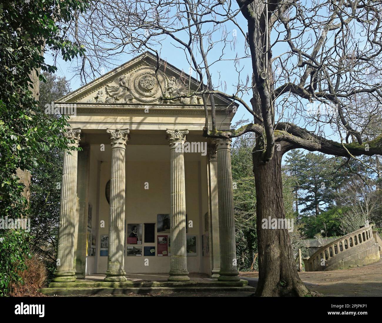 Sydney Gardens, Bath, Somerset. March 2023. Spring. cym Stock Photo