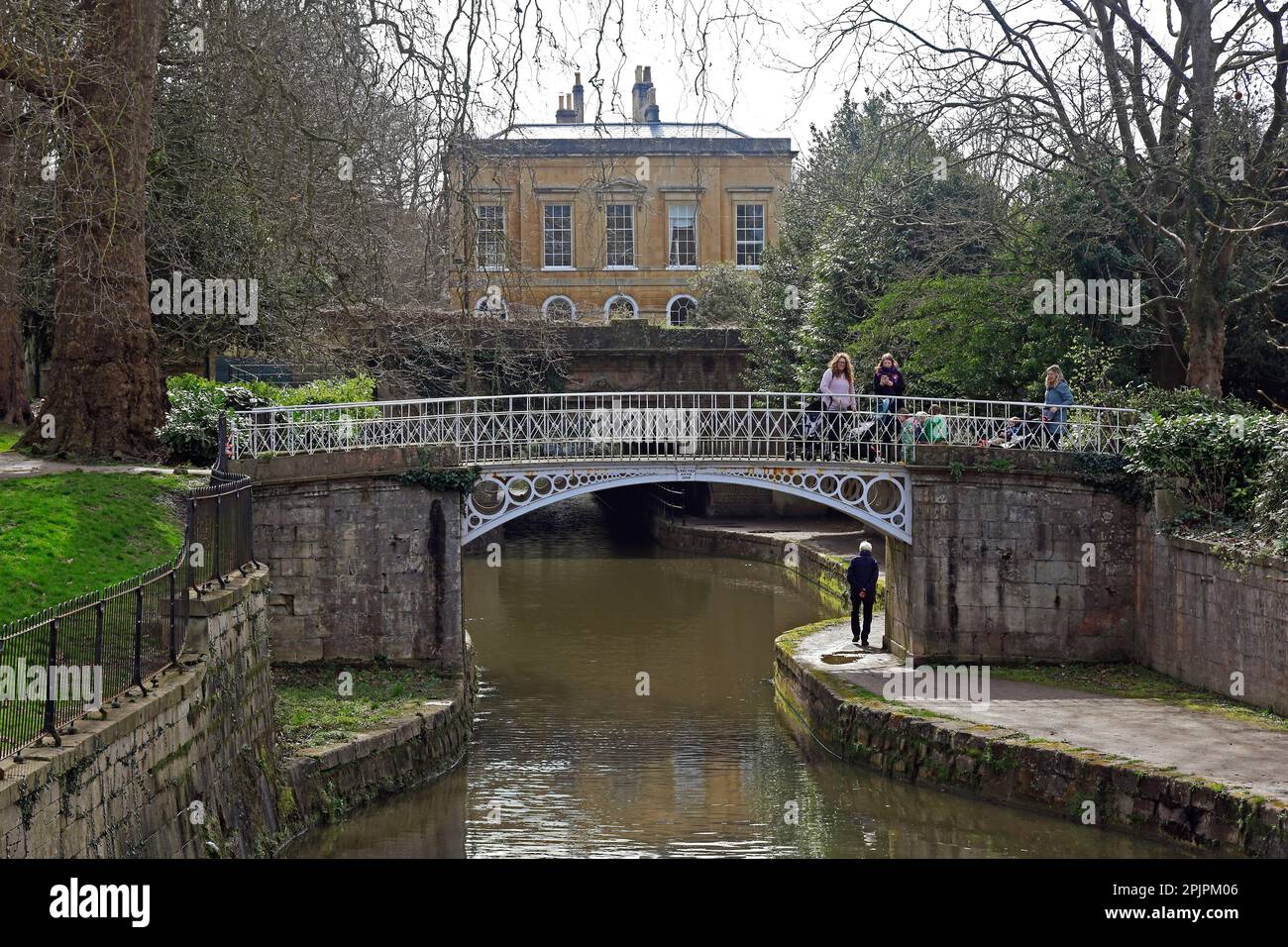 Sydney Gardens, Bath, Somerset. March 2023. Spring. cym Stock Photo