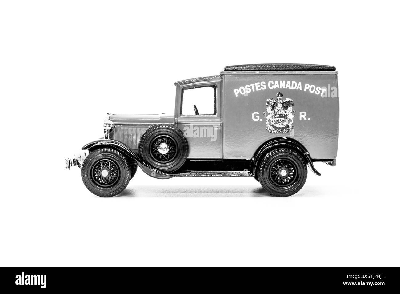 Matchbox Models of Yesteryear Ford Model A, Postes Canada Post van Y-22 1930 Stock Photo