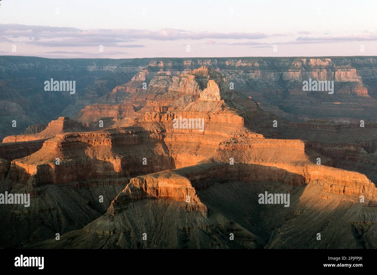 Grand Canyon of the Colorado, Arizona, USA, view from Yavapai Point, South Rim Stock Photo